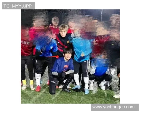 鹿晗领衔足球明星赛精彩对决球场上演青春热血与激情碰撞